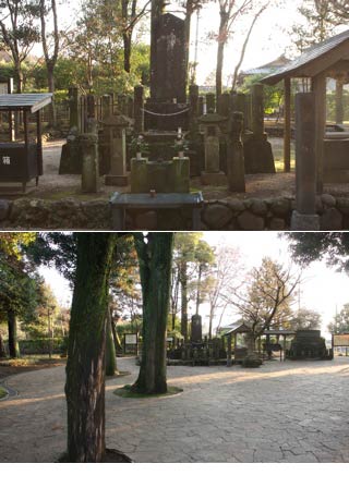 The grave of Miyamoto Musashi