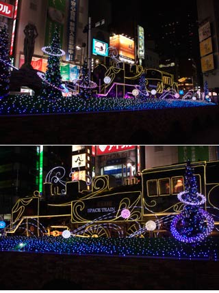 Shinbashi Christmas Illumination
