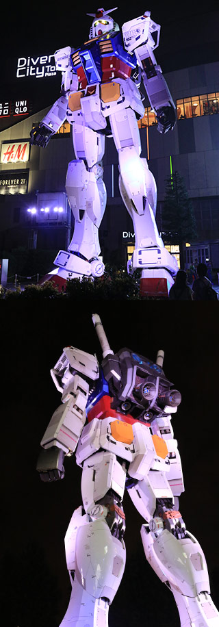 Real Size Gundam Statue
