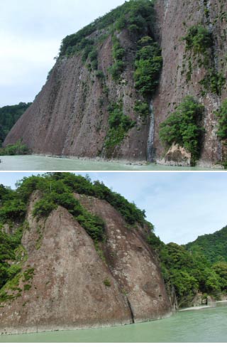 The Rock of Koza river