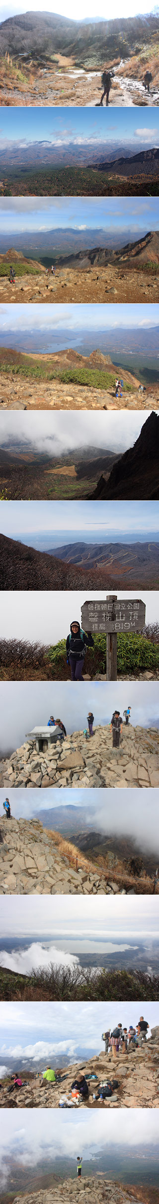 Trekking the Mt.Bandai