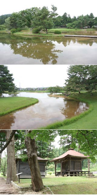 The garden of Kanjizaioin Temple