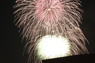 Kanagawa News Paper Fireworks