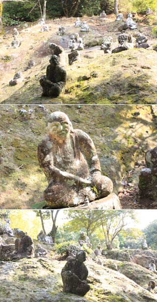 雲厳寺五百羅漢