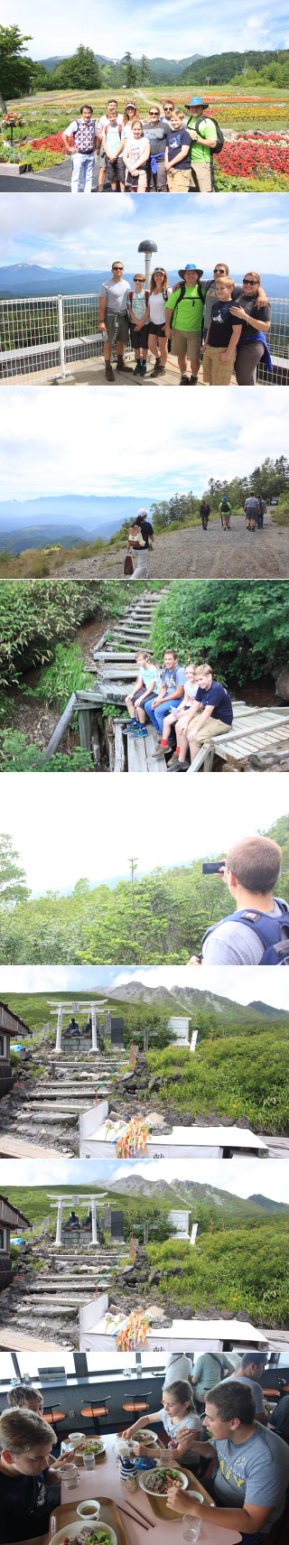 Hiking at Mt. Ontake