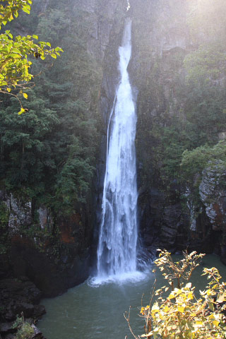 西椎屋の滝