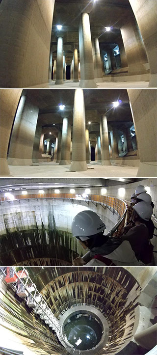 Tokyo Flood-Control Tunnels