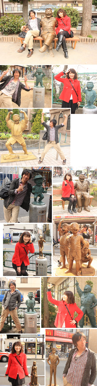 Kameari Kochikame Statue Tour