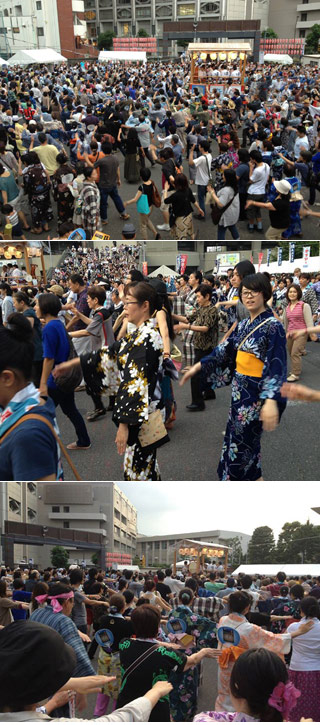 Gujo Odori in Aoyama