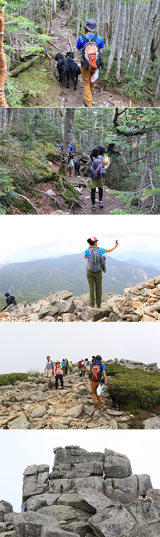 Trekking at Mt.Kimpu